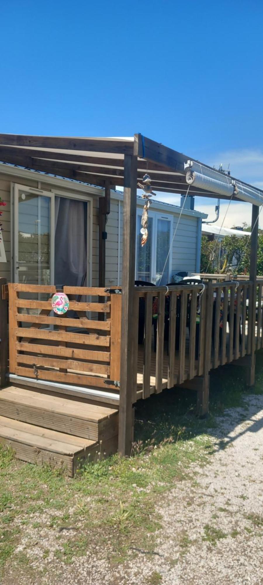 Mobil Home Le Castellas Bertrand /Stehlin Sète Exterior foto